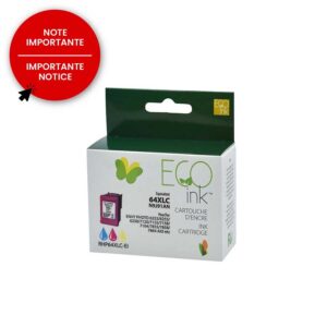 64XL HP Compatible Ink Color