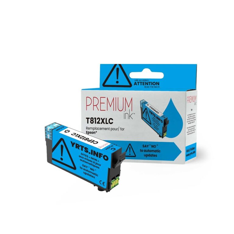 812XL Epson Compatible Cyan Ink