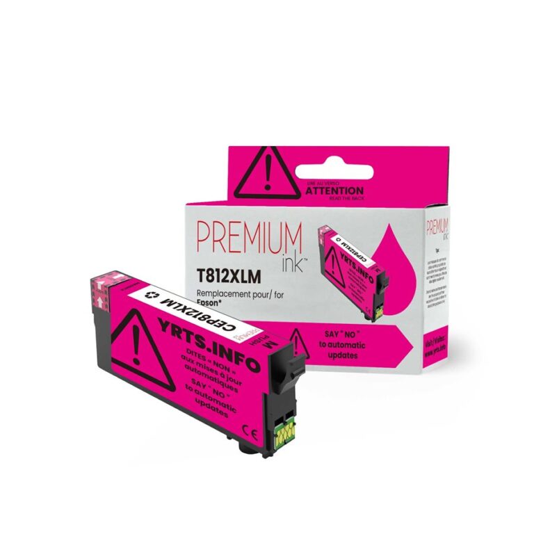 812XL Epson Compatible Magenta Ink