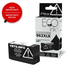 HP 962XL Black Compatible Ink
