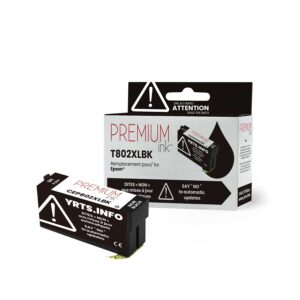 802XL Epson Compatible Black Ink
