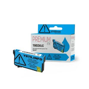 802XL Epson Compatible Cyan Ink