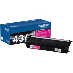 Genuine Brother TN-436 brand-name magenta toner cartridge