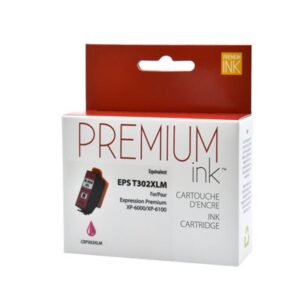 Compatible Epson 302XL Magenta Ink
