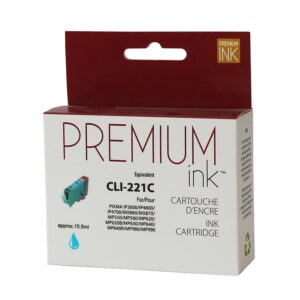 Compatible Canon 221 Cyan Ink