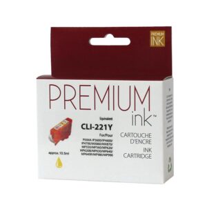 Compatible Canon 221 Yellow Ink