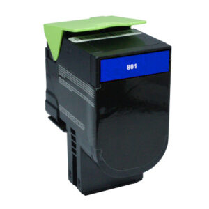 Compatible Lexmark 801SC Cyan Toner