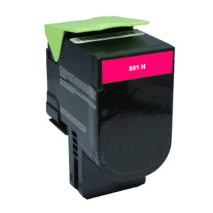 Compatible Lexmark 801HM Magenta Toner