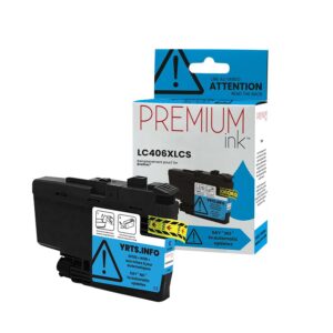 Compatible Brother 406XL Cyan Ink