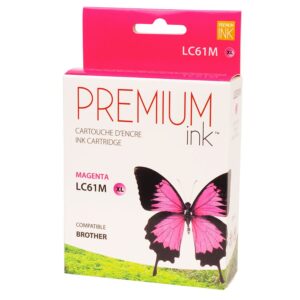 Compatible Brother 65 / Brother 61 Magenta Ink