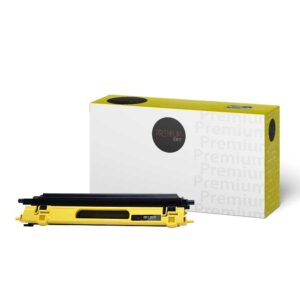 Brother TN-115 compatible yellow toner cartridge