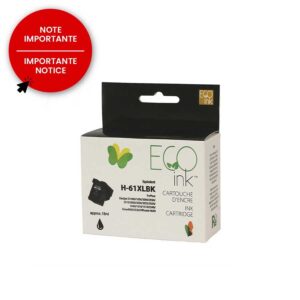 Compatible HP 61XL Black Ink