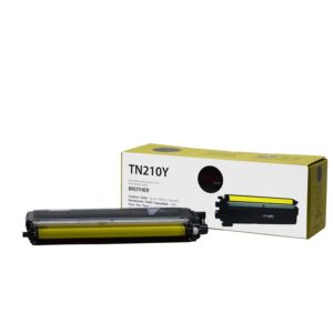 Brother TN-210 compatible yellow toner cartridge
