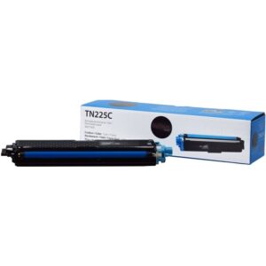Brother TN-225 compatible cyan toner cartridge