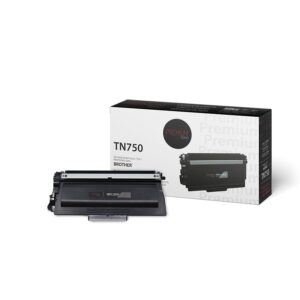 Brother TN-750 compatible black toner cartridge